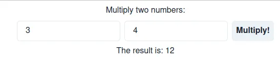 Multiplication UI