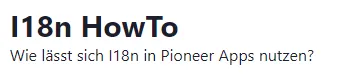 i18n howto app
